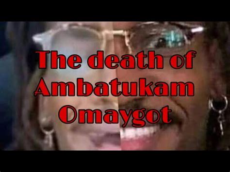 omaygot|The tragic story of Ambatukam Omaygot